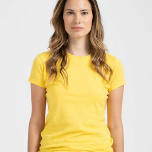 Women's Fine Jersey Slim Fit T-Shirt Thumbnail