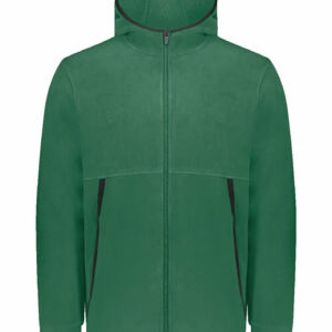Unisex Eco Revive™ Polar Fleece Hooded Full-Zip Jacket Thumbnail