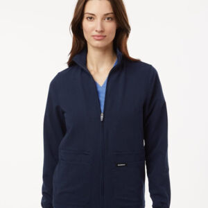 Women's Ceri Essential Full-Zip 6-Pocket Scrub Jacket Thumbnail