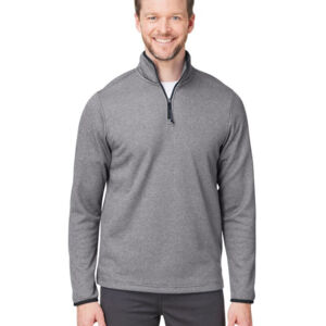 Men's Venture Heathered Stripe Quarter-Zip Pullover Thumbnail