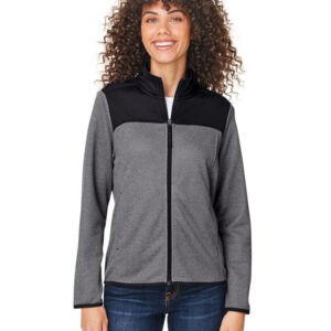 Women's Venture Heathered Stripe Hybrid Jacket Thumbnail