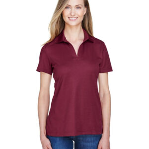 Women's CrownLux Performance® Plaited Polo Thumbnail