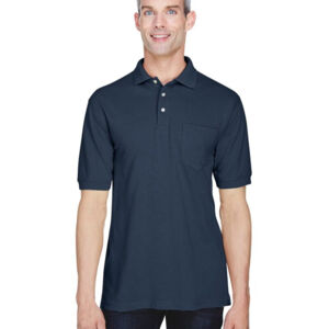 Men's Easy Blend™ Polo with Pocket Thumbnail