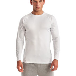 Unisex Panelled Long Sleeve Tech T-Shirt Thumbnail
