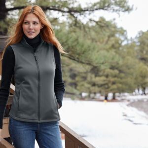 Women's Smooth Mid Layer Fleece Vest Thumbnail