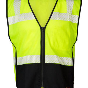 Unisex Premium Black Series® FR Black Bottom Mesh Vest Thumbnail