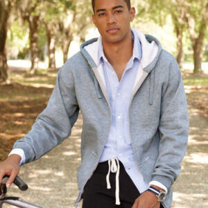 Men's Premium Full-Zip Hooded Sweatshirt Thumbnail