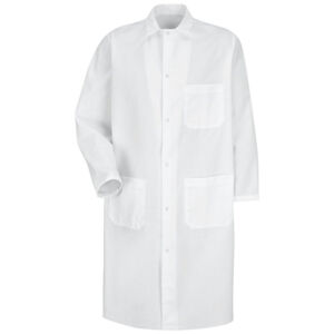 Unisex Butcher Coat with Exterior Chest Pocket Thumbnail