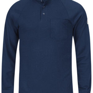 Men's Long Sleeve Henley Shirt- CoolTouch®2 Thumbnail