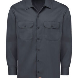 Men's Tall Long Sleeve Work Shirt Thumbnail