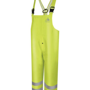 Men's Hi-Visibility Flame-Resistant Rain Bib Overall - 10 oz. Thumbnail