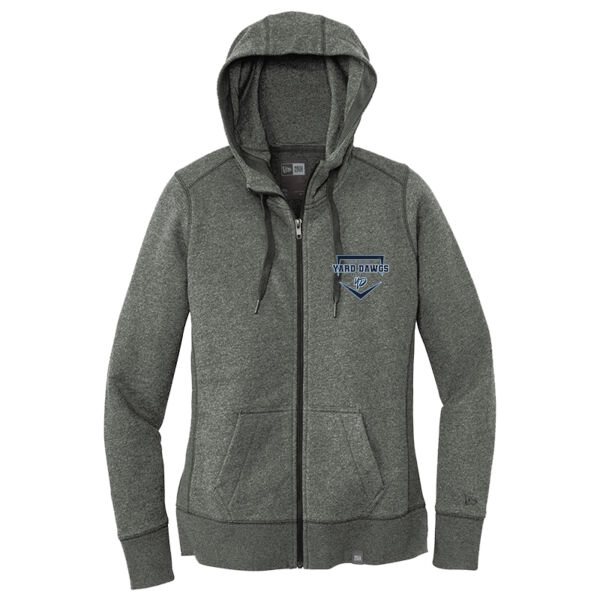 Home Plate - Ladies French Terry Full Zip Hoodie Thumbnail