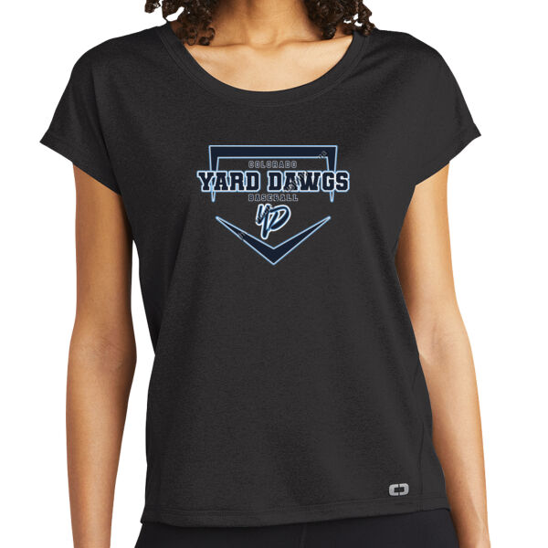 Home Plate - Ladies Pulse Dolman Tee Thumbnail