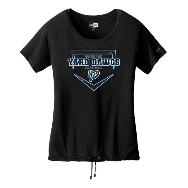 Home Plate - Ladies Tri Blend Performance Cinch Tee Thumbnail