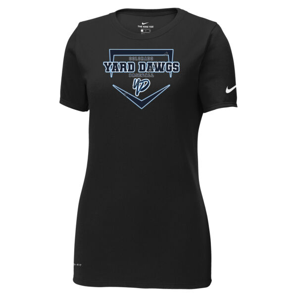 Home Plate - Ladies Dri FIT Cotton/Poly Scoop Neck Tee Thumbnail