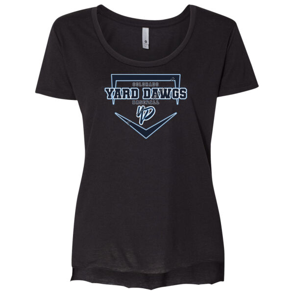 Home Plate - Women's Festival Scoop Neck T-Shirt Thumbnail