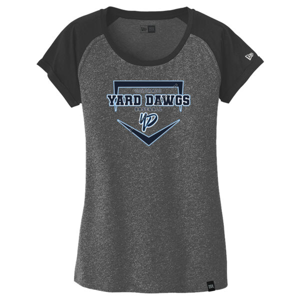 Home Plate - Ladies Heritage Blend Varsity Tee Thumbnail