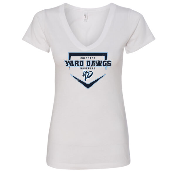 Home Plate - Women's Ideal V-Neck T-Shirt Thumbnail