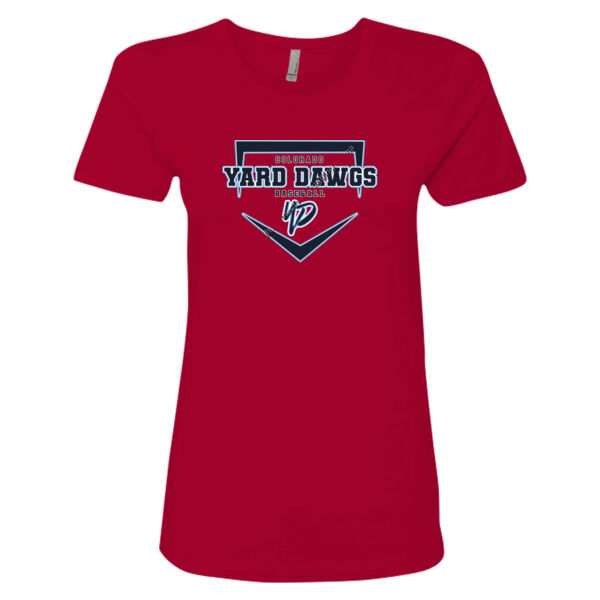 Home Plate - Women’s Cotton T-Shirt Thumbnail