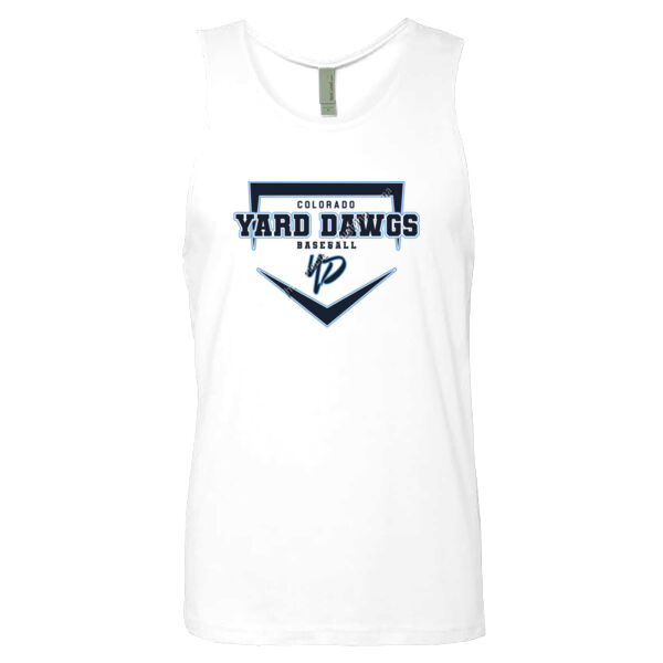 Home Plate - Unisex Cotton Muscle Tank Thumbnail