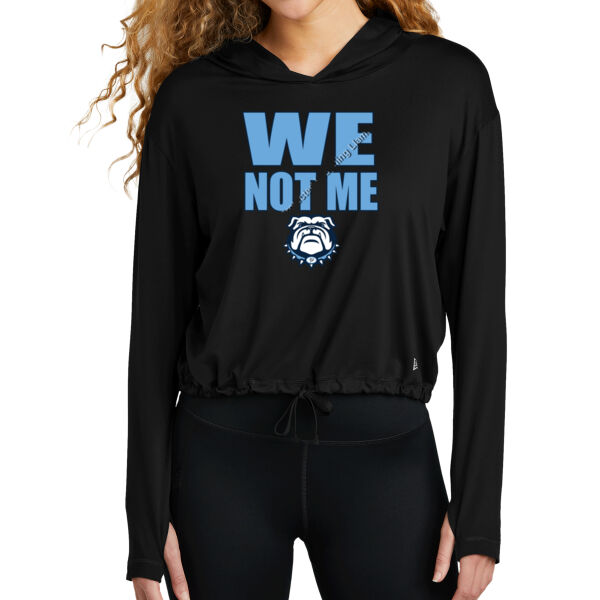 We Not Me - Ladies Power Long Sleeve Hoodie Thumbnail