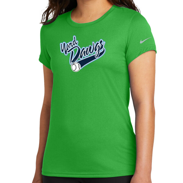 Classic Yard Dawgs - Ladies Swoosh Sleeve rLegend Tee Thumbnail