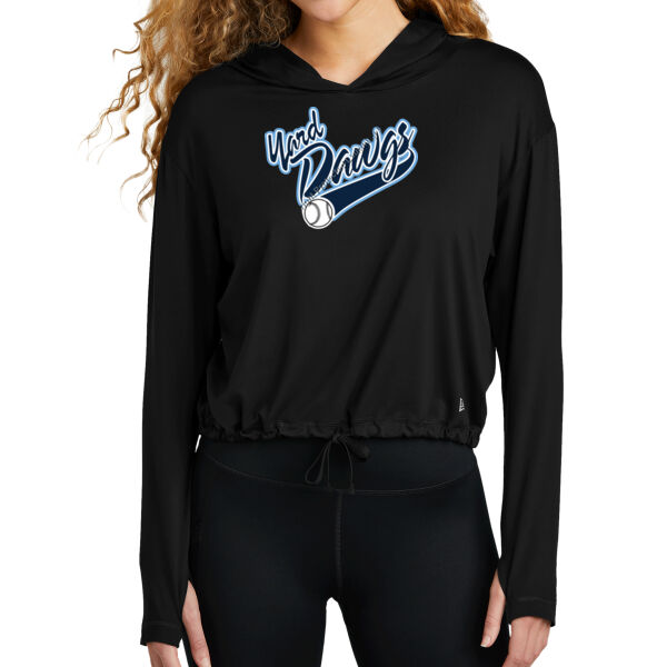 Classic Yard Dawgs - Ladies Power Long Sleeve Hoodie Thumbnail