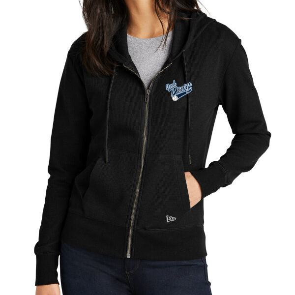 Classic Yard Dawgs - Ladies Thermal Full Zip Hoodie Thumbnail