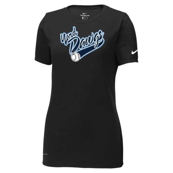Classic Yard Dawgs - Ladies Dri FIT Cotton/Poly Scoop Neck Tee Thumbnail