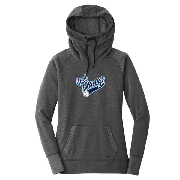 Classic Yard Dawgs - Ladies Tri Blend Fleece Pullover Hoodie Thumbnail