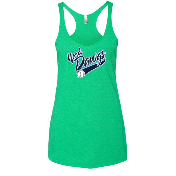 Classic Yard Dawgs - Women’s Triblend Racerback Tank Thumbnail