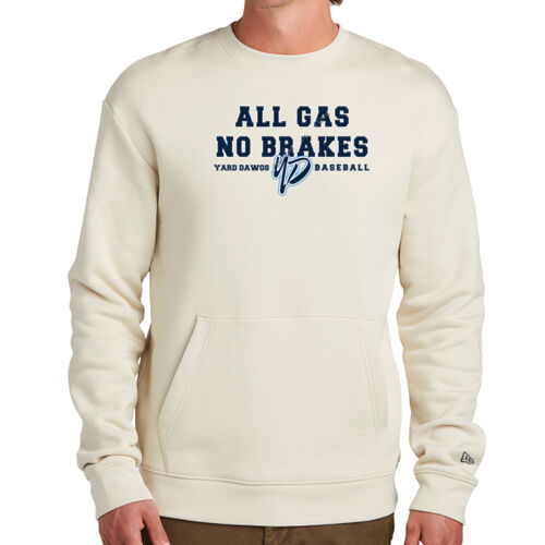 All Gas No Brakes - Heritage Fleece Pocket Crew Thumbnail