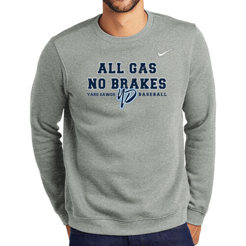 All Gas No Brakes - Club Fleece Crew Thumbnail