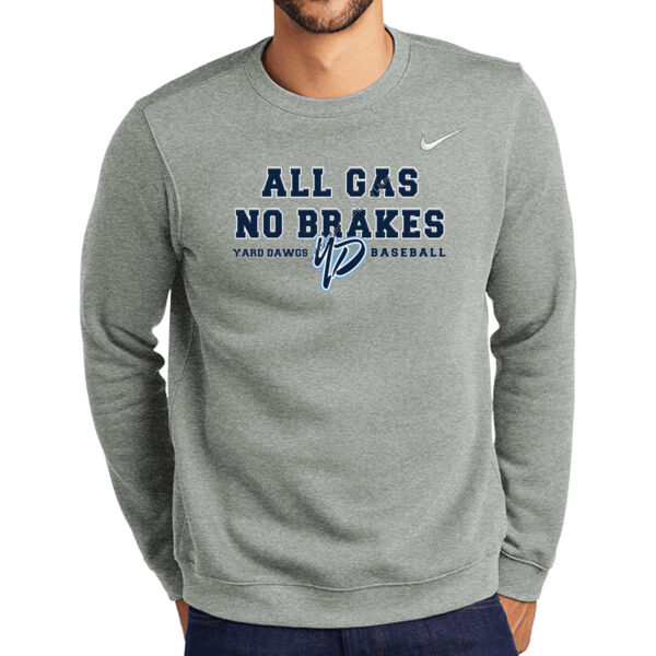 All Gas No Brakes - Club Fleece Crew Thumbnail
